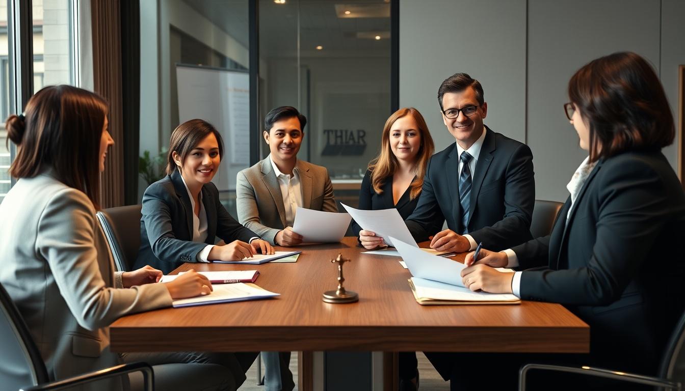 Senior legal support team